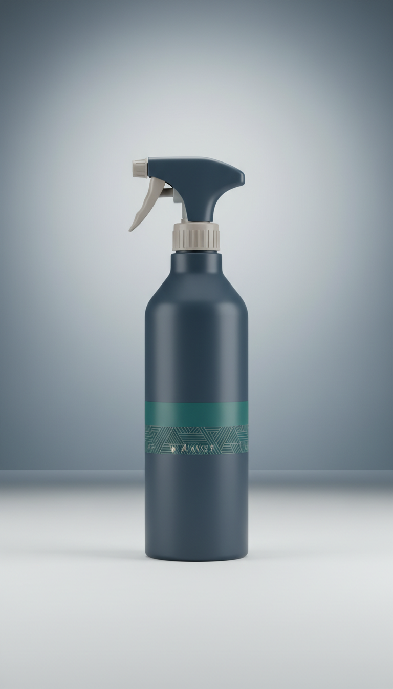 Detailing spray bottle—fine mist control