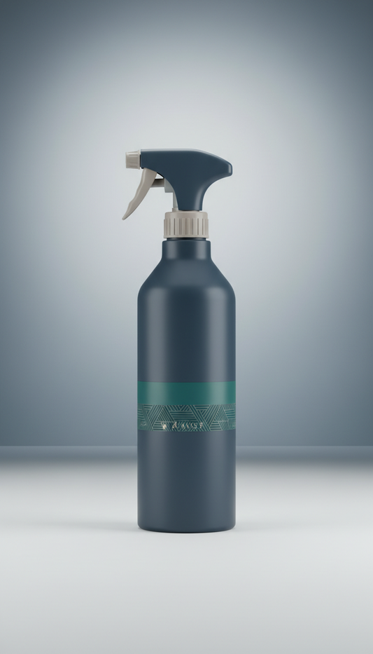 Detailing spray bottle—fine mist control